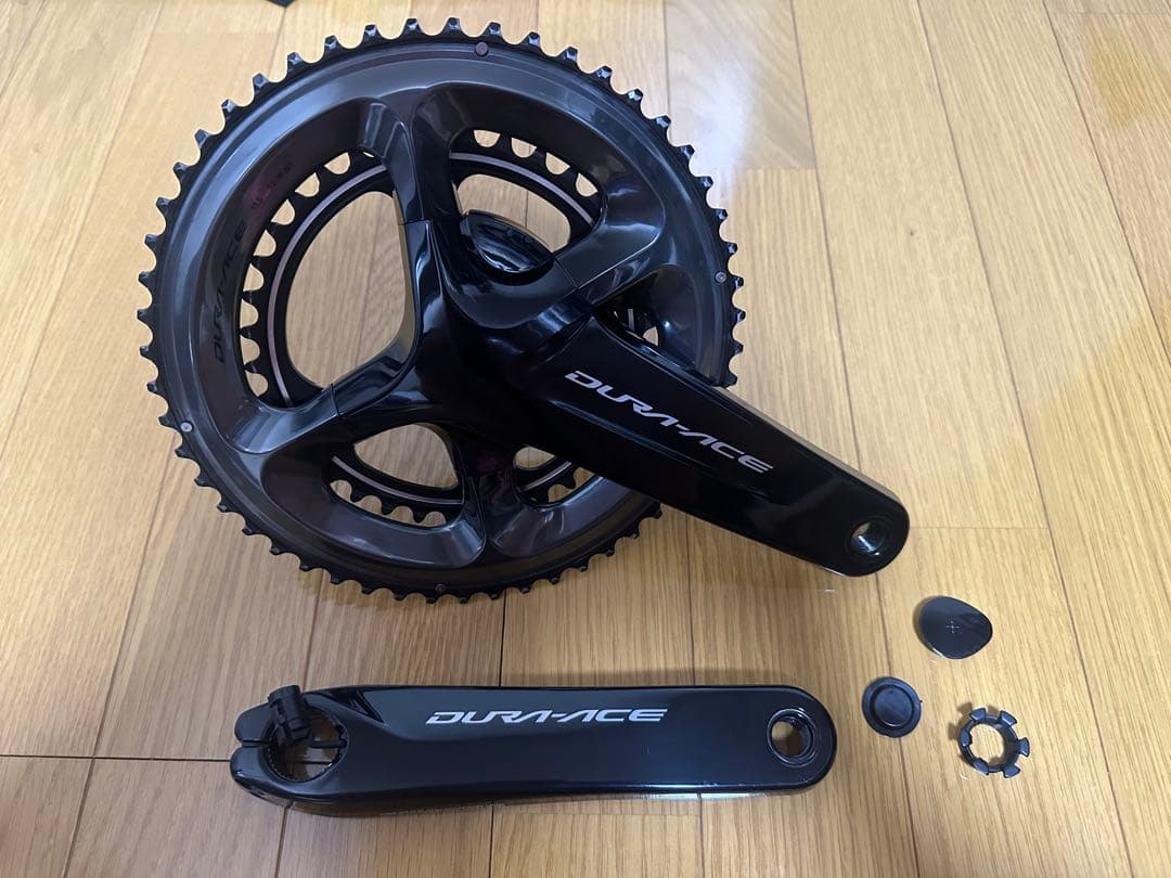 【美品】DURA-ACE FC-R9100 P 52-36 クランクセット シマノ（SHIMANO） デュラエース DURA-ACE FC-R9100 52-36T/170mm