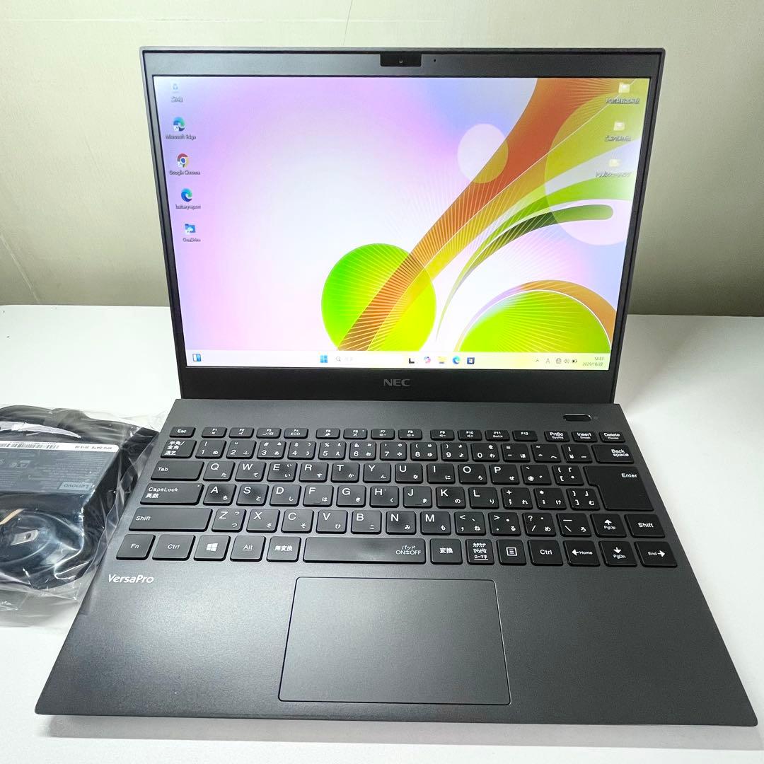 【美品】VersaPro VKV18/G-9 16GB i7 ハイスペック VersaPro UltraLite タイプVG VKV18/G-9 PC-VKV18GZG9【Core i7(1.8GHz