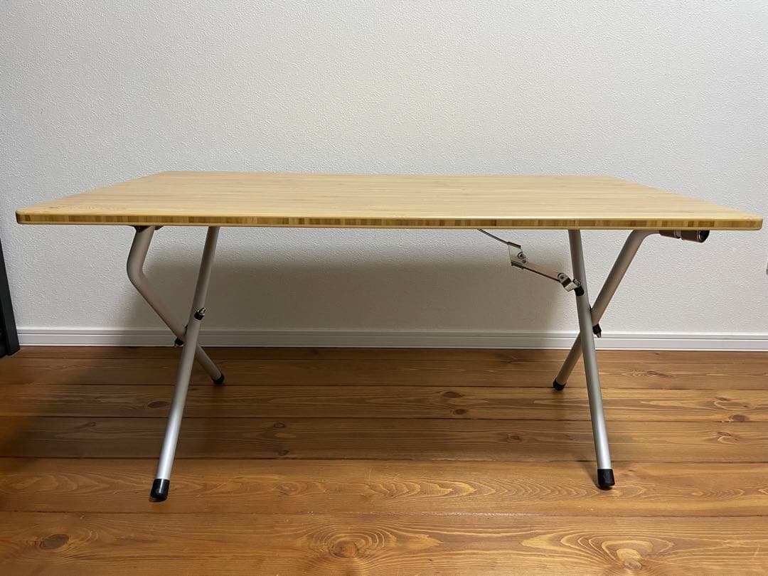 スノーピーク peak ワンアクションローテーブル竹 10年愛用！スノーピーク「ワンアクションローテーブル竹」を本気