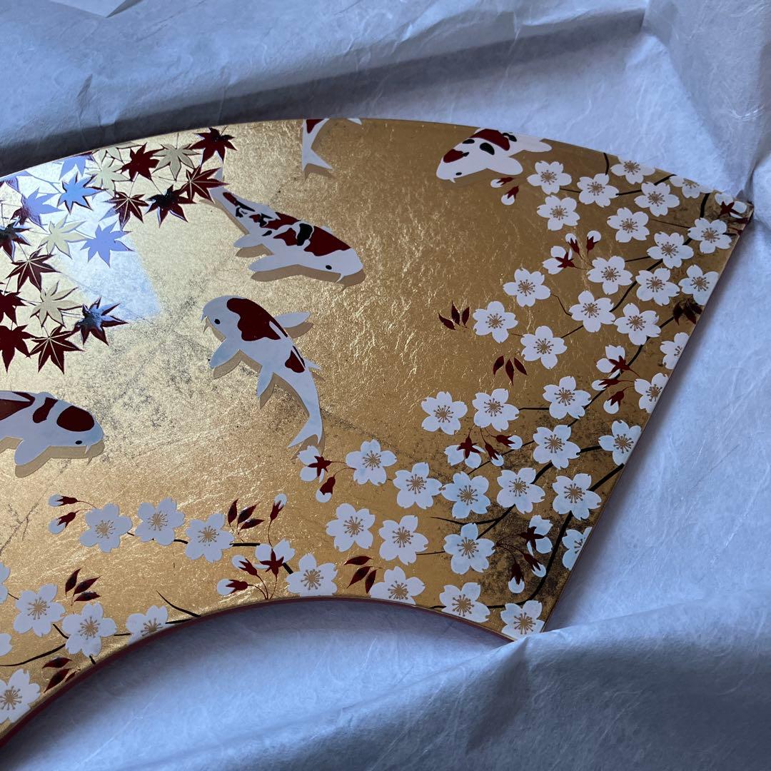 山田平安堂 飾り扇 春秋に鯉 - メルカリ