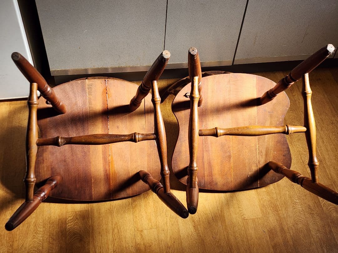 1ロット・最安値 【直接引取限定】飛騨産業 『ダイニングチェア2脚