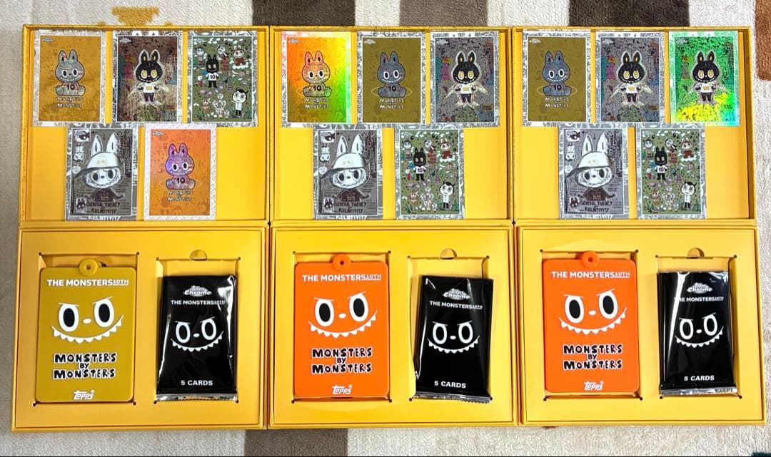 2025 Topps Chrome Labubu ラブブ トレカ Topps ラブブ トレーディングカード 2025 Topps Chrome Labubu 10th