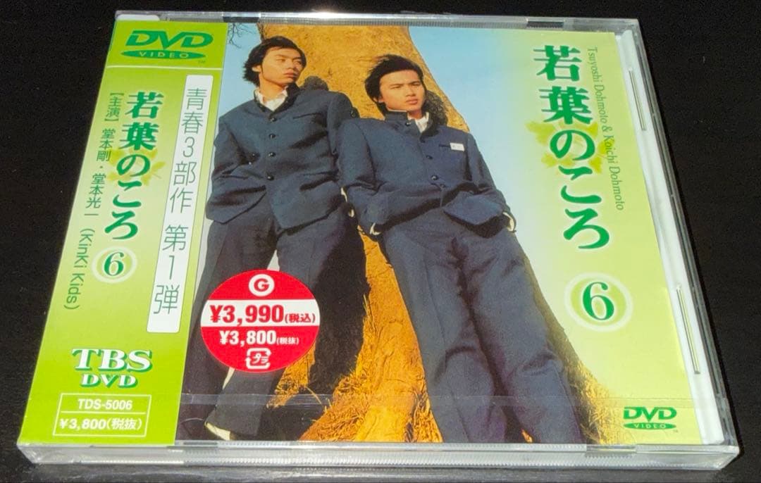 新品未開封 「若葉のころ⑥」TBS DVD最終巻 堂本剛/堂本光一 - メルカリ