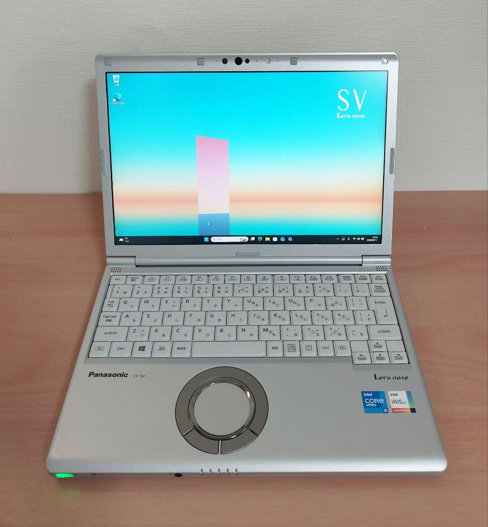 使用2880H CF-SV1 第11代i5/16GB/256GB/office⑥ Let's note Panasonic Lets CF-SV1 第11世代 Core i5 メモリ16GB Nvme