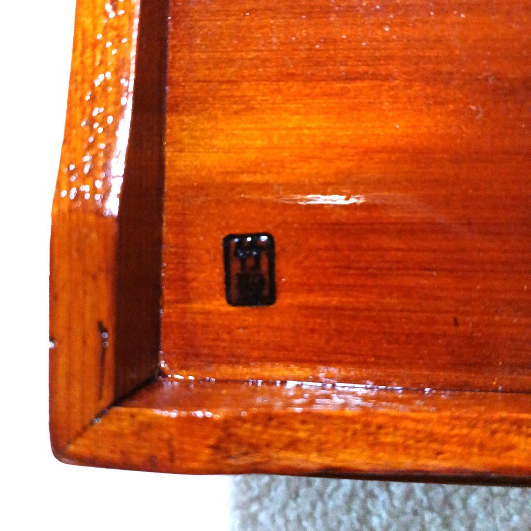 銘木 タナゴ小道具箱 極小箪笥 小物入 タナゴ竿 ハエ竿 渓流竿 和竿