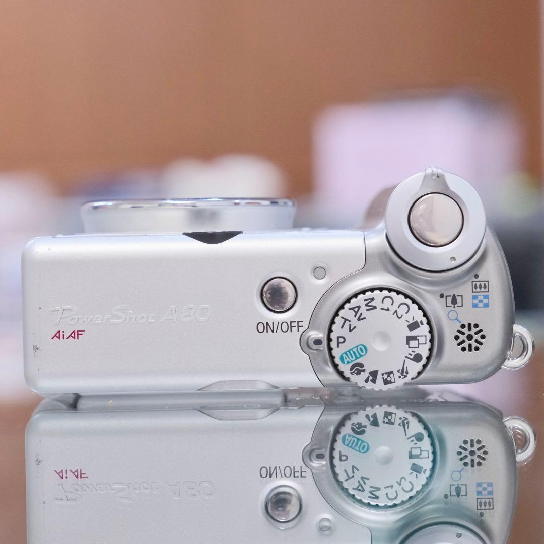 動作品 名機 平成レトロ 自撮り CCD Canon PowerShot A80 - メルカリ