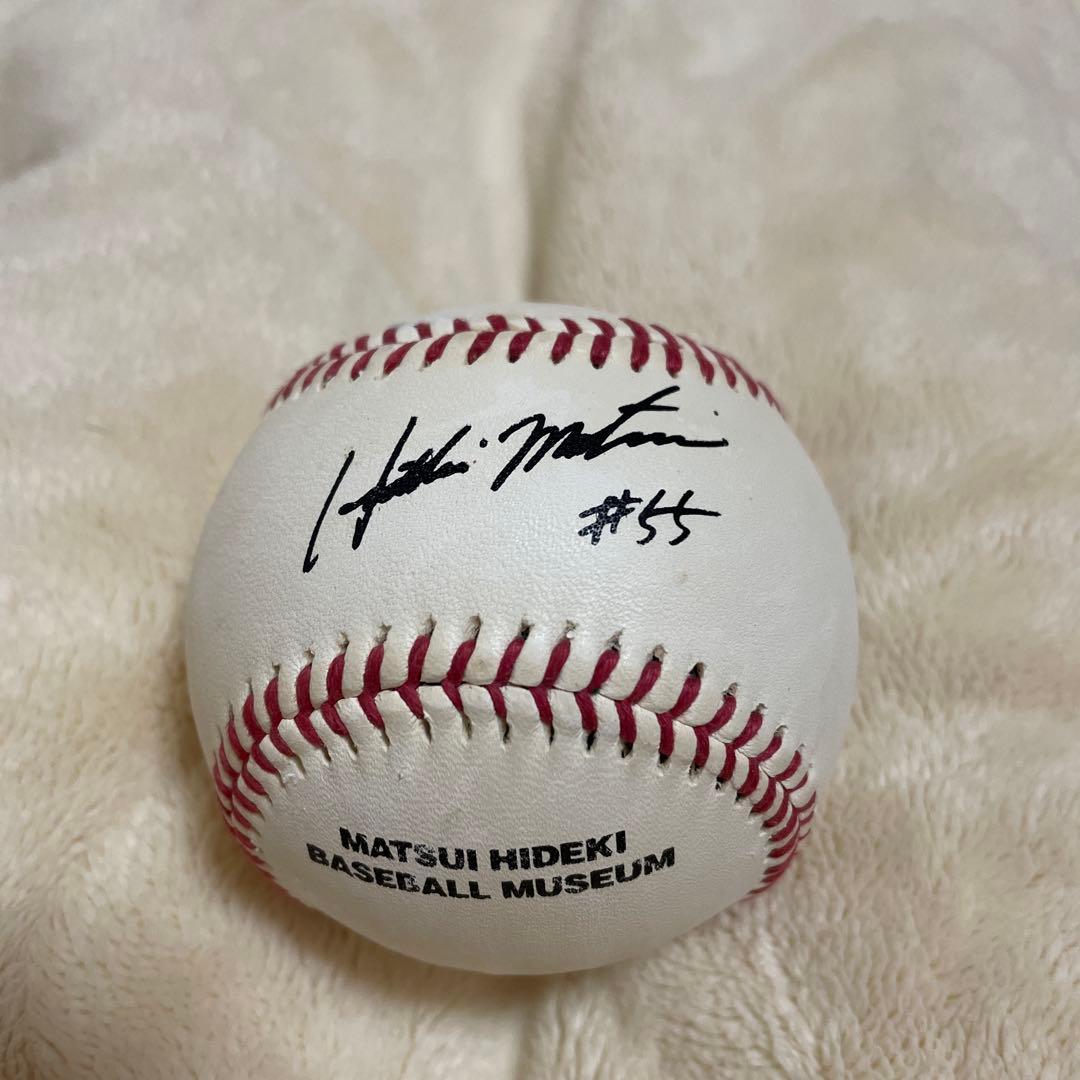 MATSUI HIDEKI サイン入り野球ボール 松井秀喜 サイン入り野球ボール - メルカリ