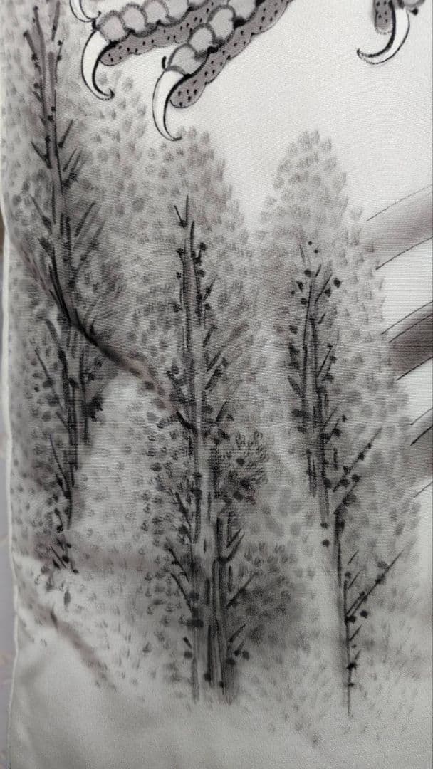 RK416アンティーク子供着物着丈97センチ裄丈45長襦袢付きめちゃくちゃ