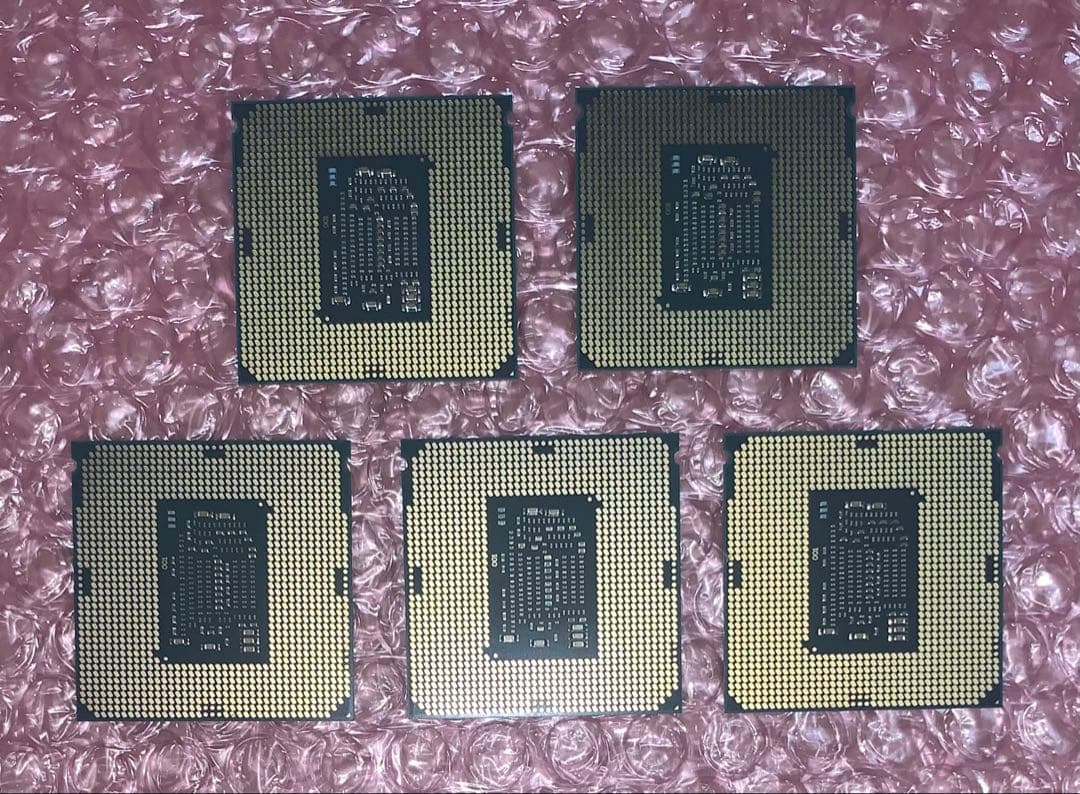 INTEL R CORE™︎ i3-9100 SRCZV 3.60GHZ 5個