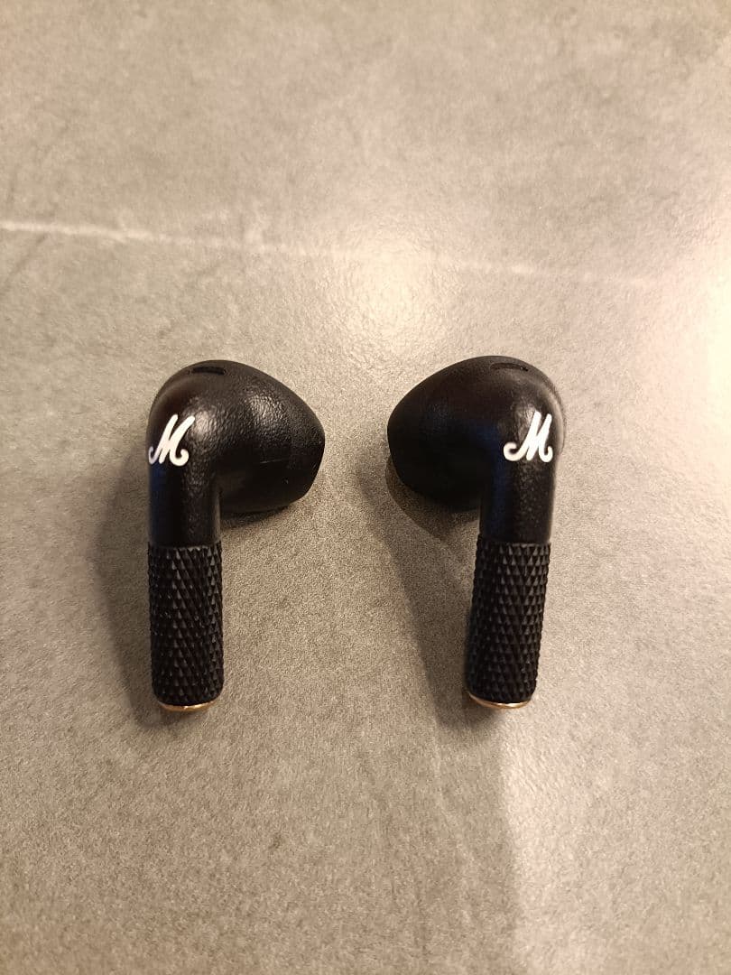 Marshall ワイヤレスイヤホン 黒 - メルカリ