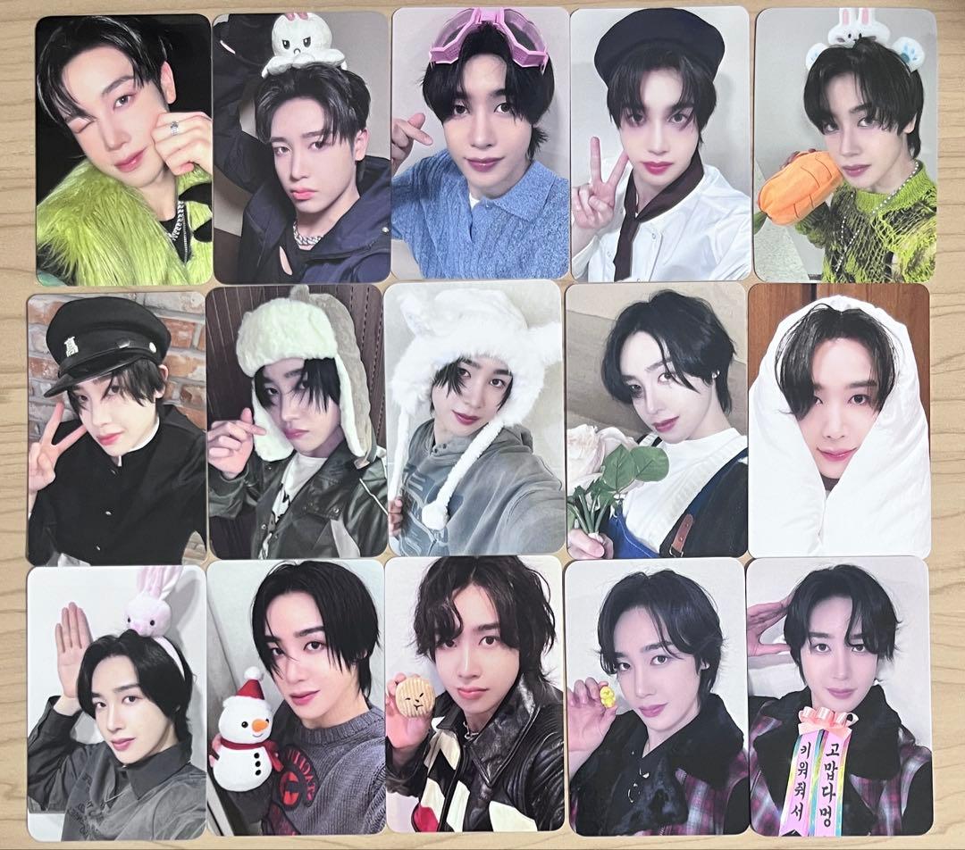 xikers ハンター mini4 WATCH OUT 特典トレカ 15枚まとめ Xikers 