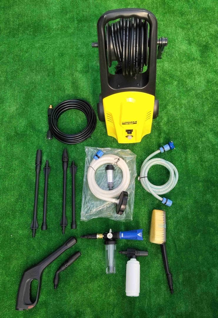 美品！ ヒダカ 高圧洗浄機 HK-1890 50Hz 東日本専用 付属品多数 Amazon | 【在庫限り】ヒダカ 高圧洗浄機 HK-1890 スペシャルセット