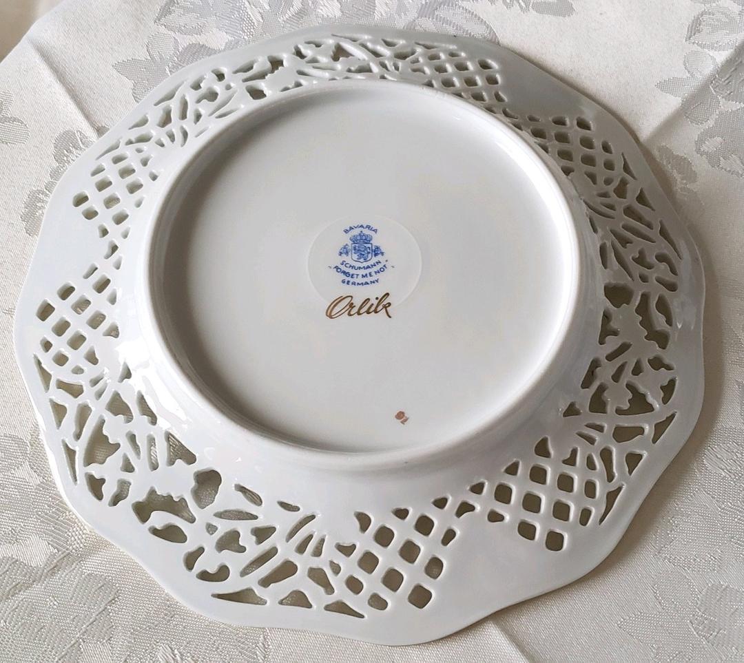 シューマン ⑲ ババリア 勿忘草 ピアス プレート 21.5cm