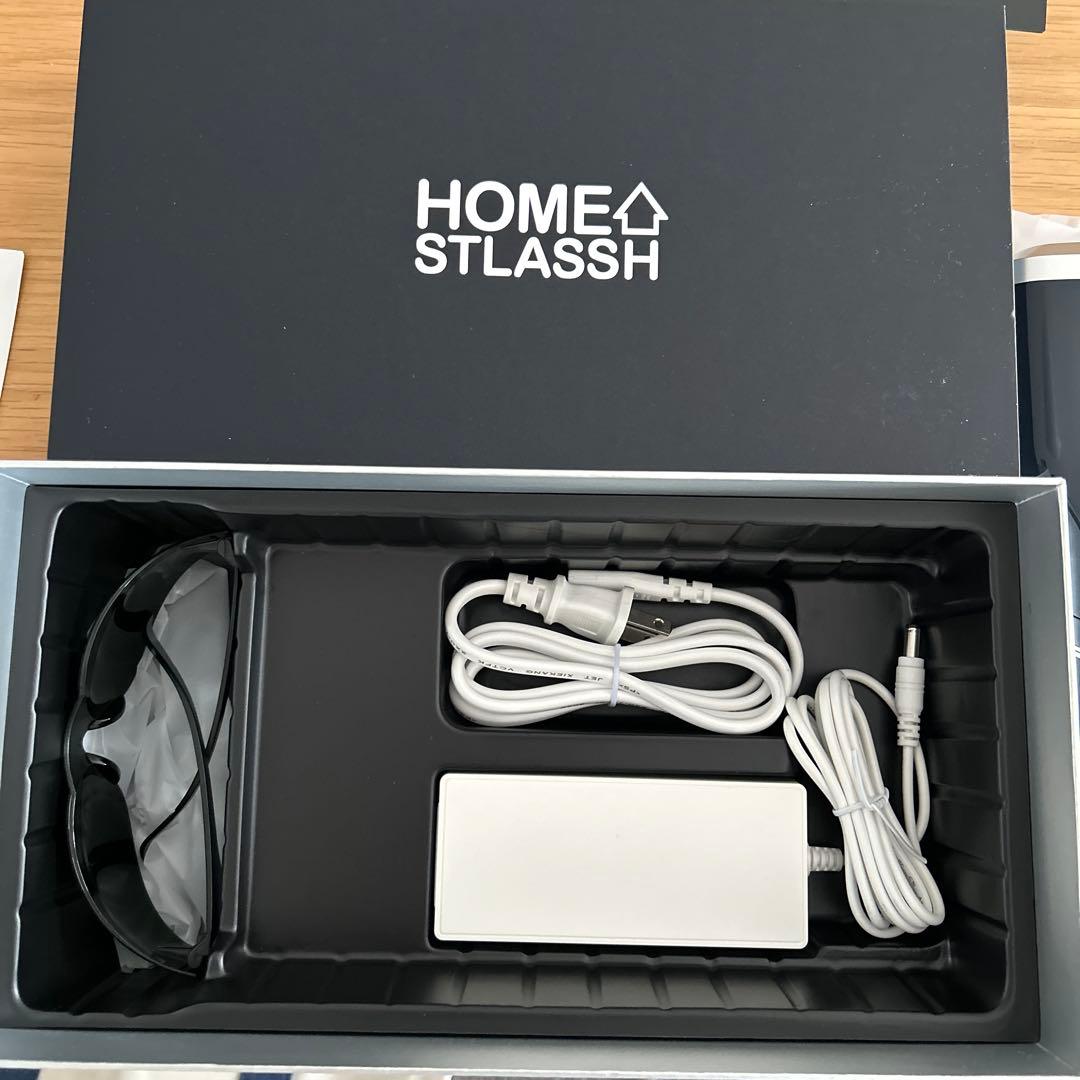 HOME STLASSH 脱毛器 本体と付属品 コスメ・美容 美容家電 脱毛・除毛