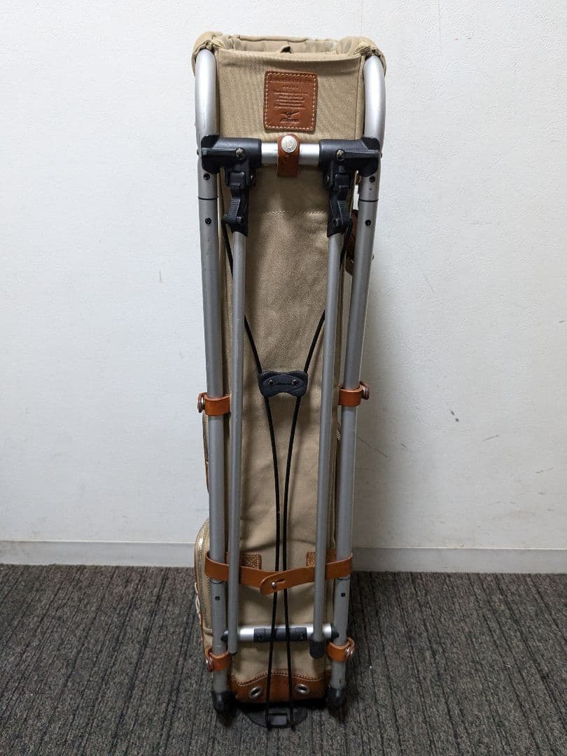 超希少 初期 木の庄帆布×ミズノ フレームウォーカー スタンド キャディ