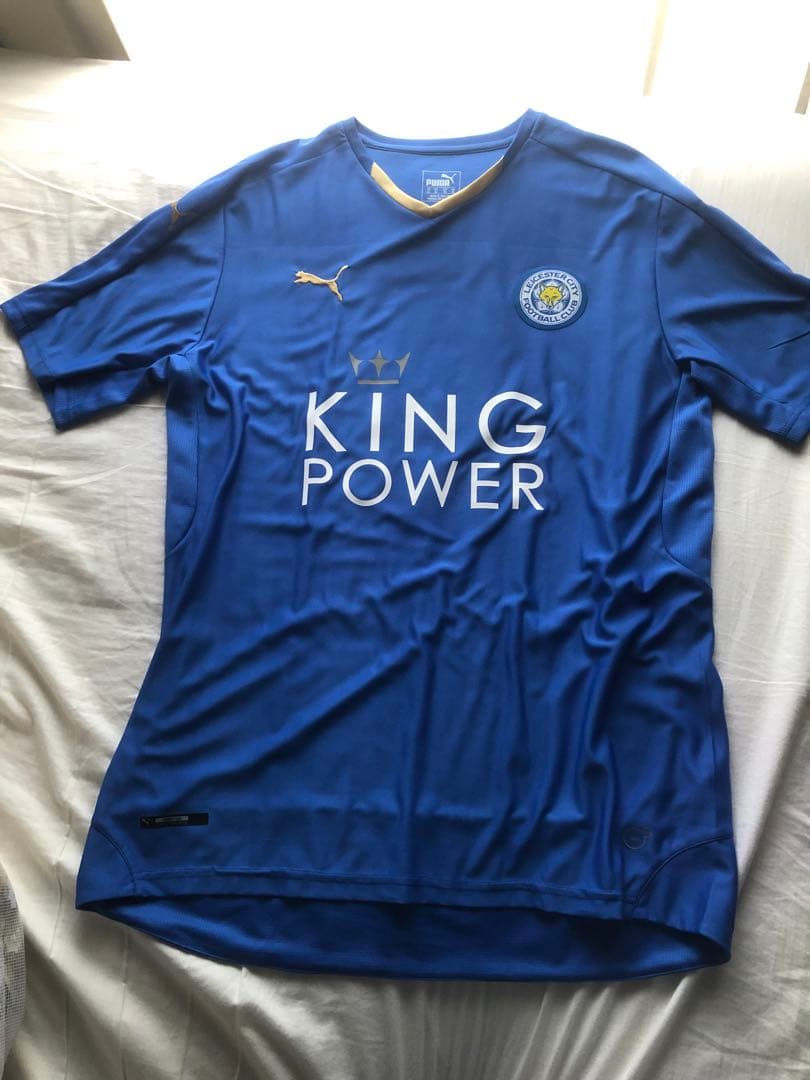 早い者勝ち【入手困難】未使用 レスターユニフォーム 15/16優勝