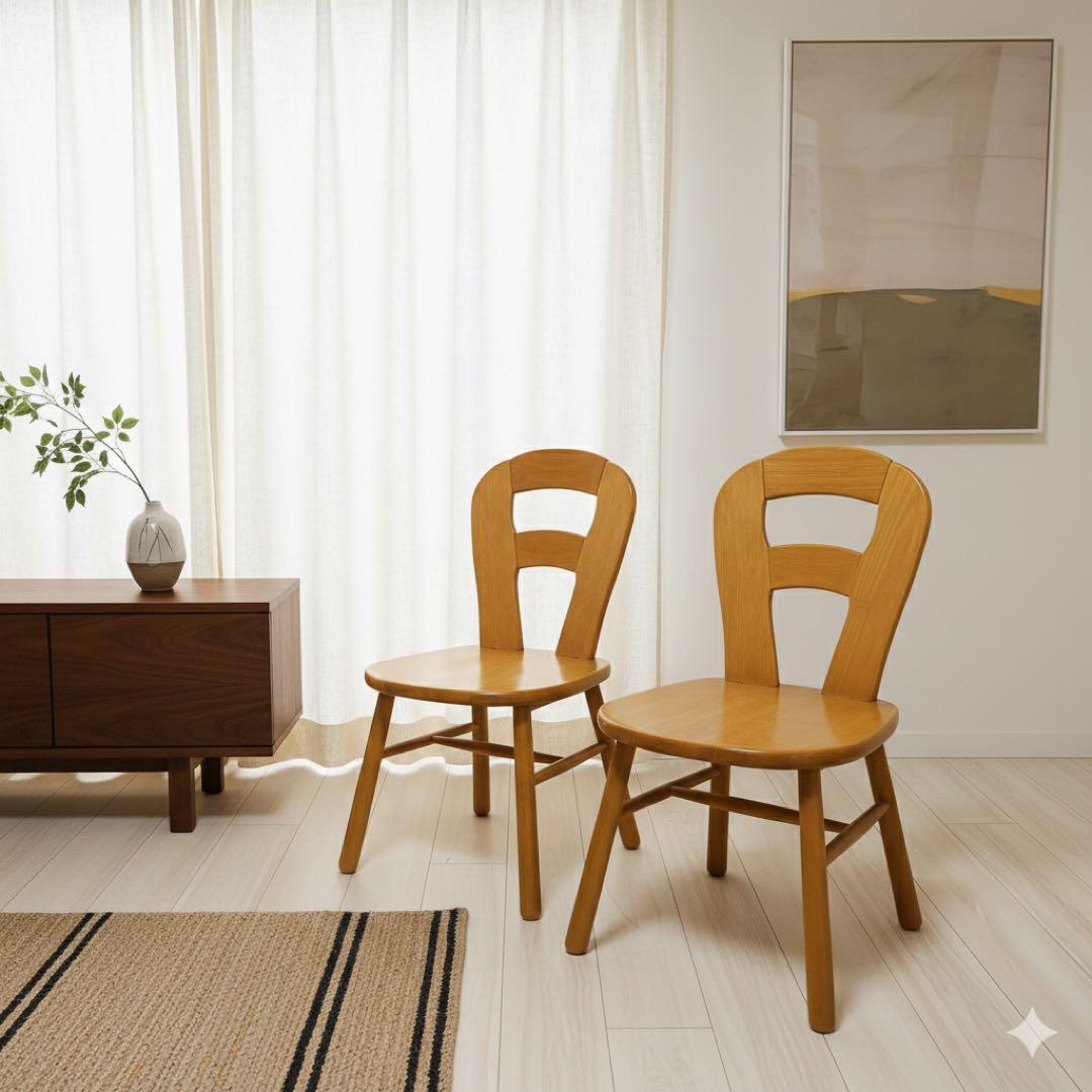 【廃盤品】カリモク ルスティック ダイニングチェア2脚 563302435381314034.jpg?crop=