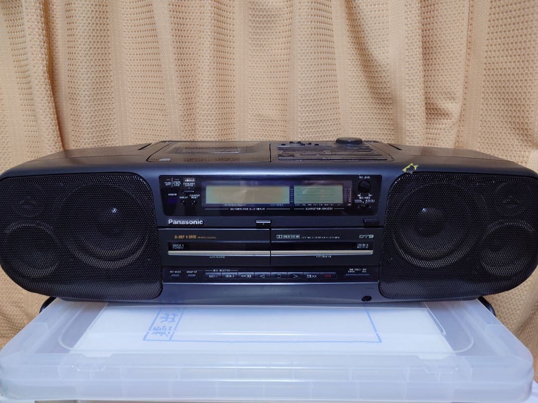 Panasonic CD・カセットデッキPanasonic CD・カセットデッキ・ラジオ