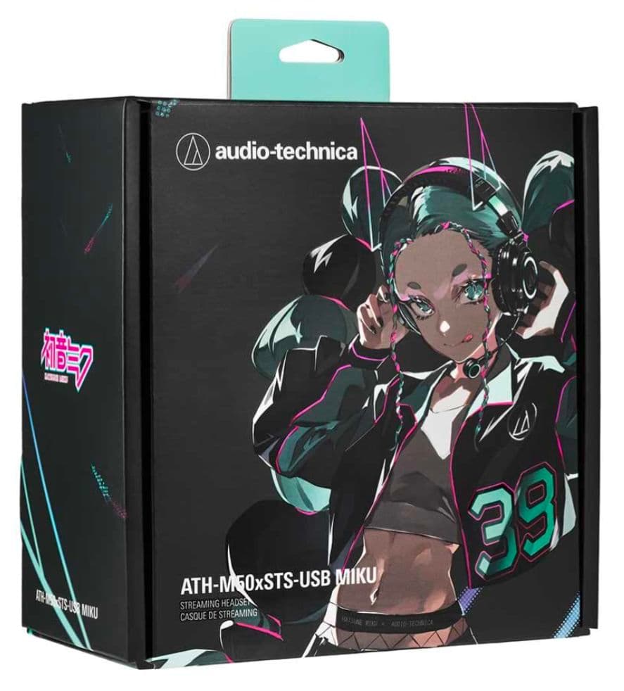 【新品未開封】ストリーミングヘッドセットATH-M50xSTS-USB MIKU USB MIKU StreamSet™ | ATH-M50xSTS-USBMIKU | Audio-Technica