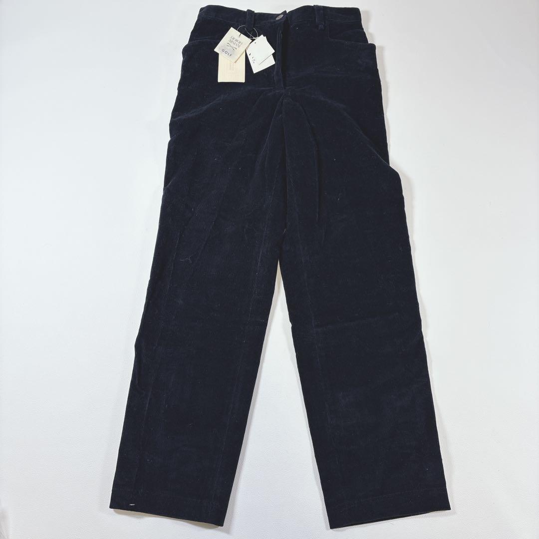 GIORGIO ARMANI GOLF コーデュロイパンツ 40 紺 デサント製 GIORGIO ARMANI GOLF コーデュロイパンツ 40 紺 デサント製 GIORGIO