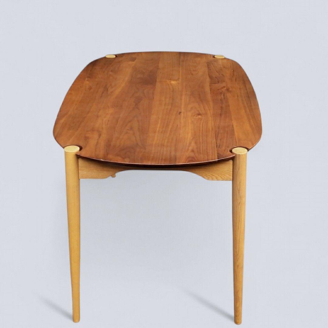 廃盤希少 一生紀 KOZUE ダイニングテーブル ウォールナット×アッシュ