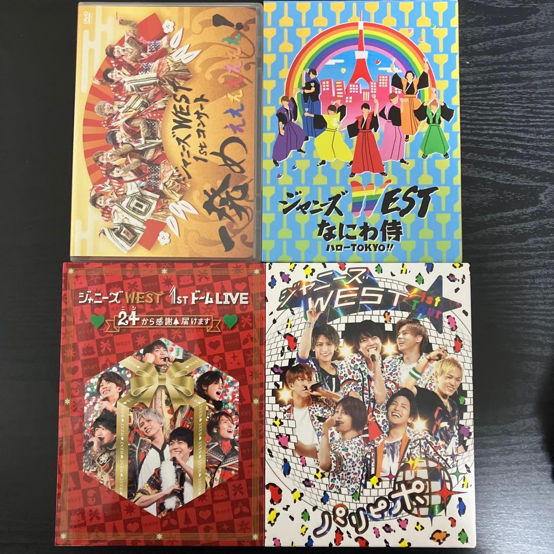 ジャニーズWEST WEST. blu-ray DVD まとめ売り live - メルカリ