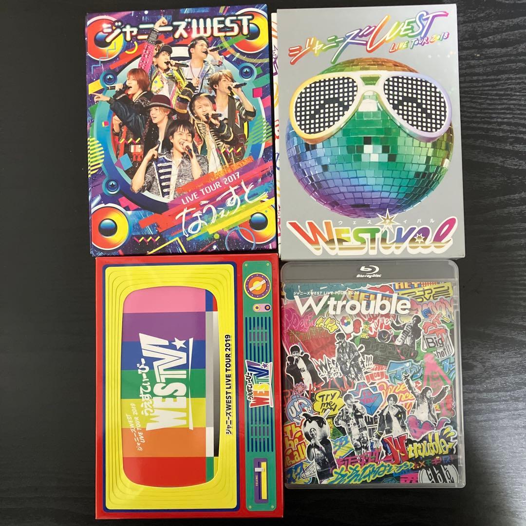 ジャニーズWEST WEST. blu-ray DVD まとめ売り live - メルカリ