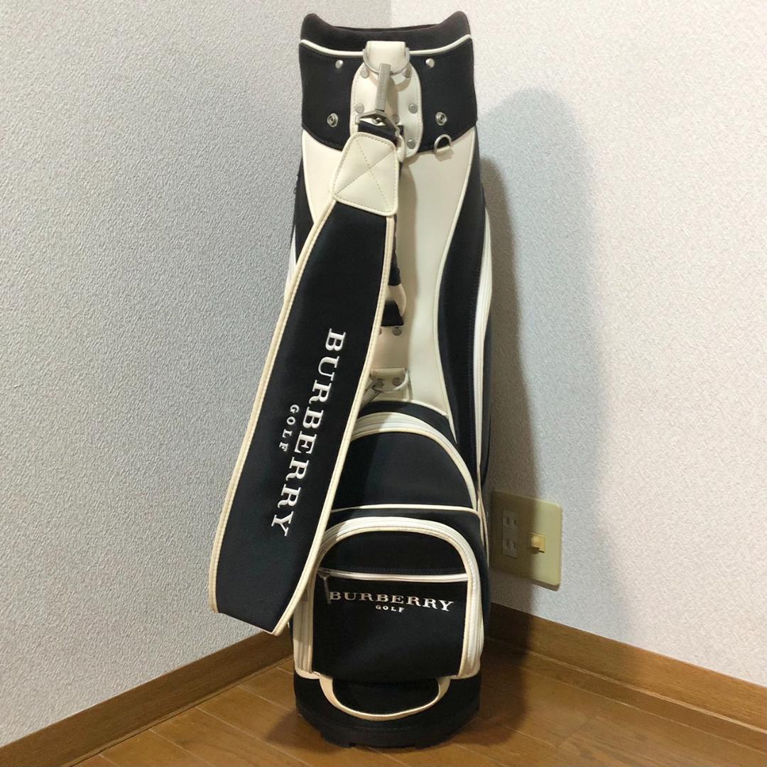 希少 BURBERRY GOLF キャディバッグ バーバリー カート型 6分割 - メルカリ