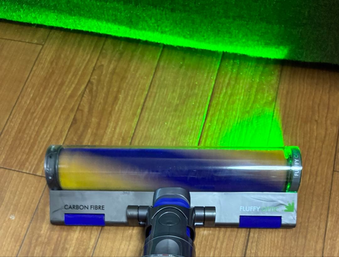 美品】ダイソン V12 fluffy Optic ヘッド425995-02-5 - メルカリ