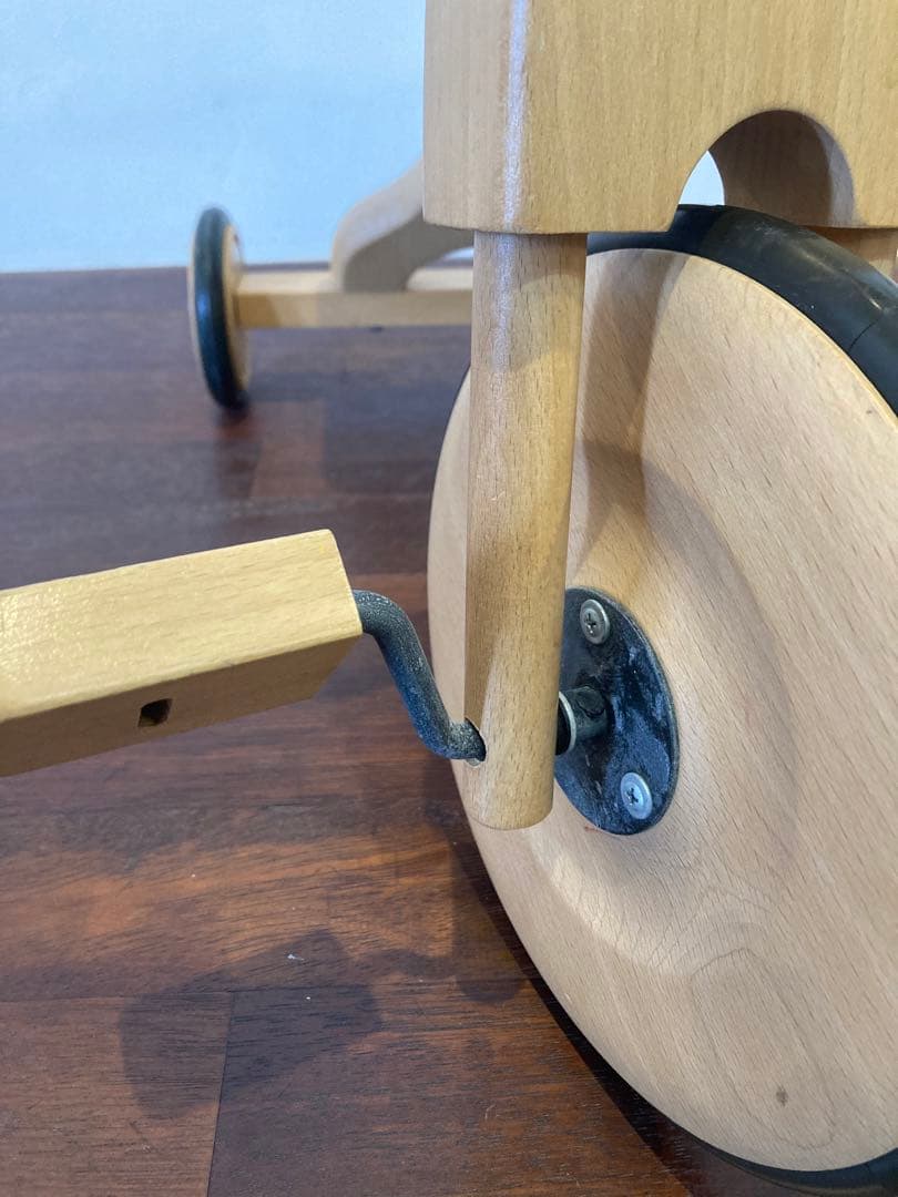 ボーネルンド 三輪車 ペダル有り 木製 室内 中古 - メルカリ