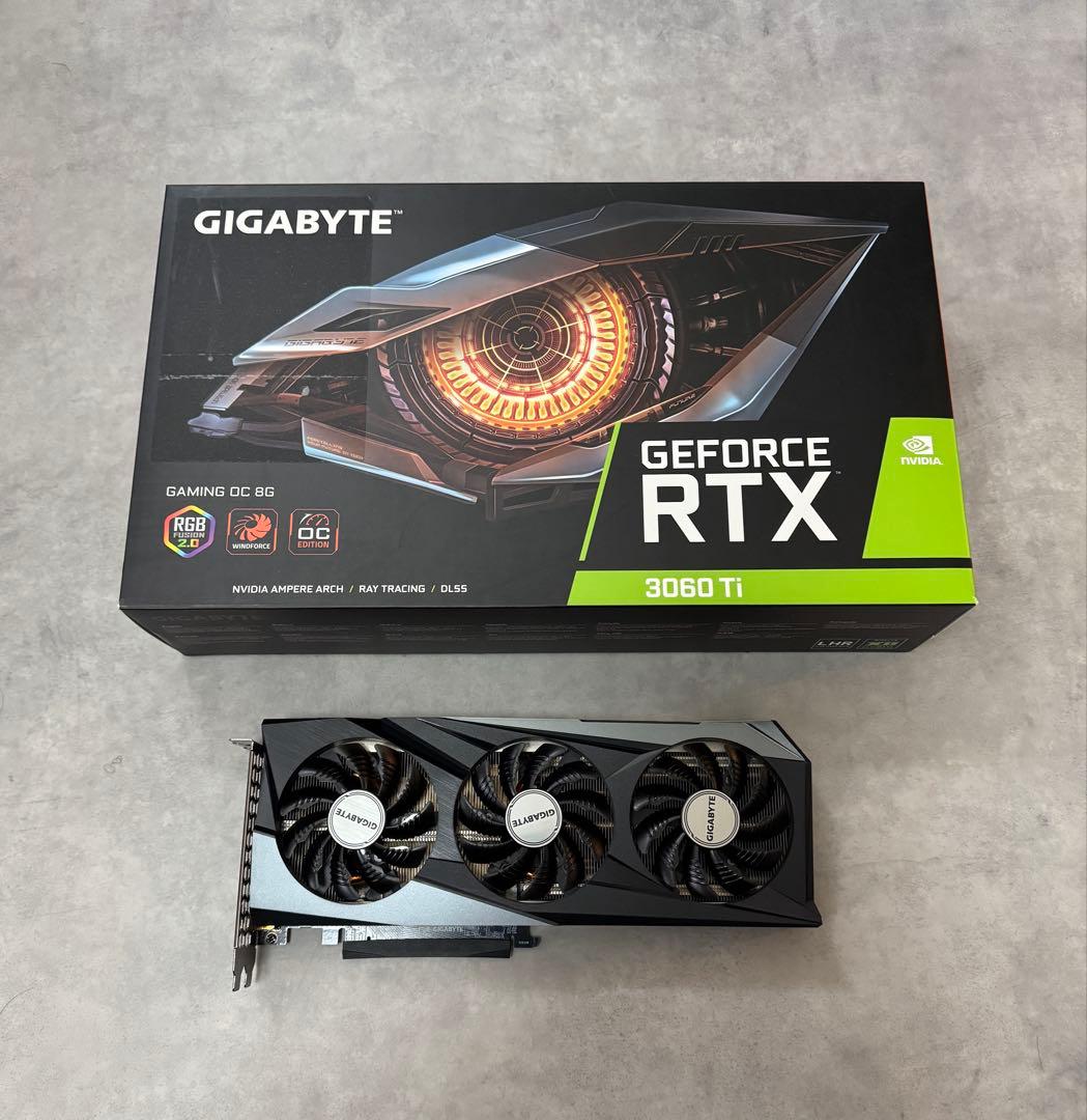 グラフィックボード・グラボ・ビデオカード GeForce RTX3060Ti GAMING OC 8GB GeForce RTX™ 3060 Ti GAMING OC 8G (Rev. 2.0) - GIGABYTE Global