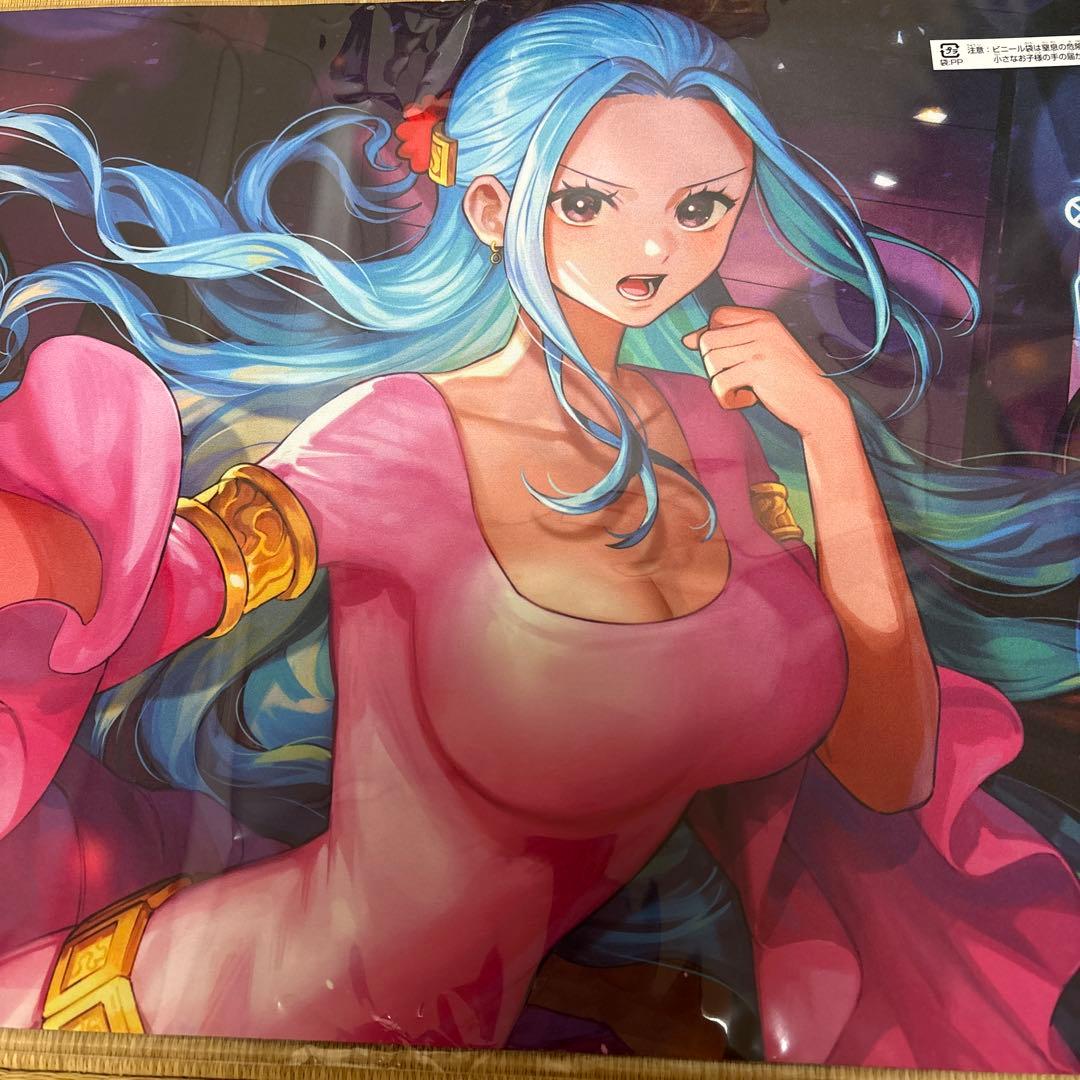 ワンピースカードゲーム オフィシャルプレイマット ネフェルタリ・ビビ