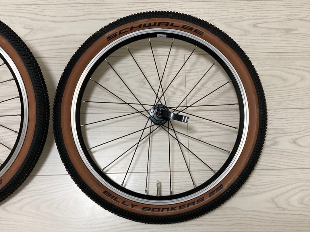 売切値下】tern vergeN8純正ホイール ビリーボンカーズ 406タイヤ