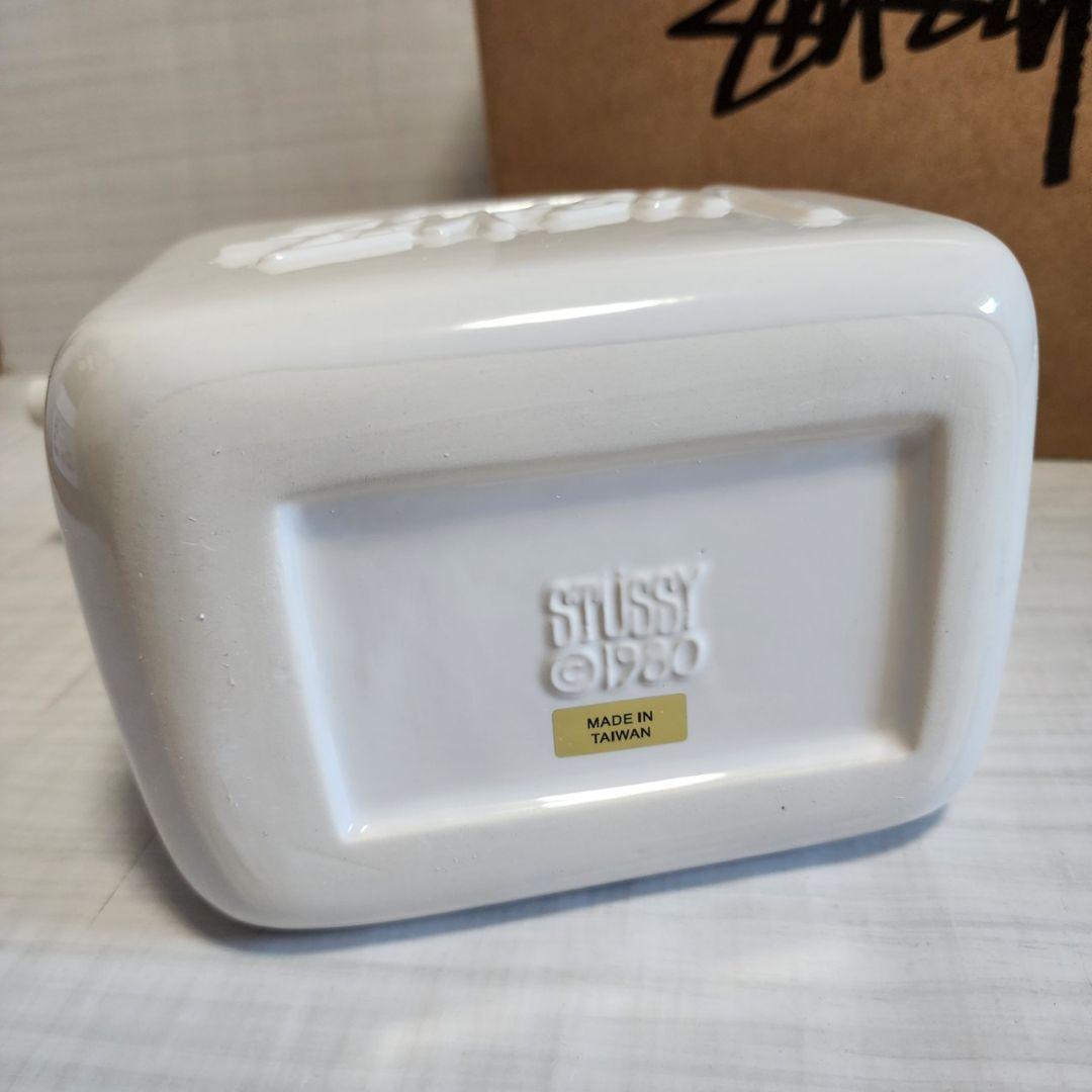 テューシー STUSSY ガス缶 デザイン セラミック フラワーベース 花瓶