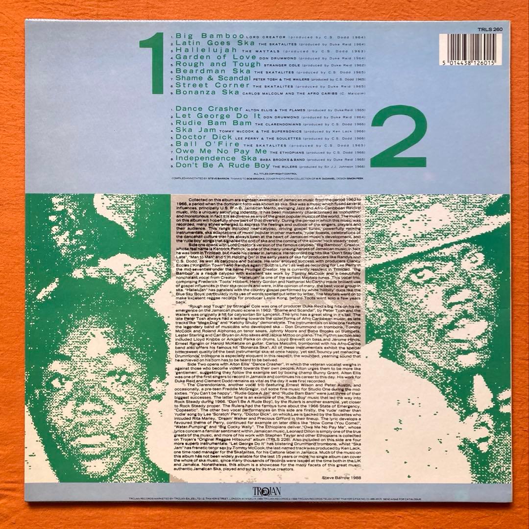 LP盤 SKA 4枚 / SKATALITES / レゲエ スカ