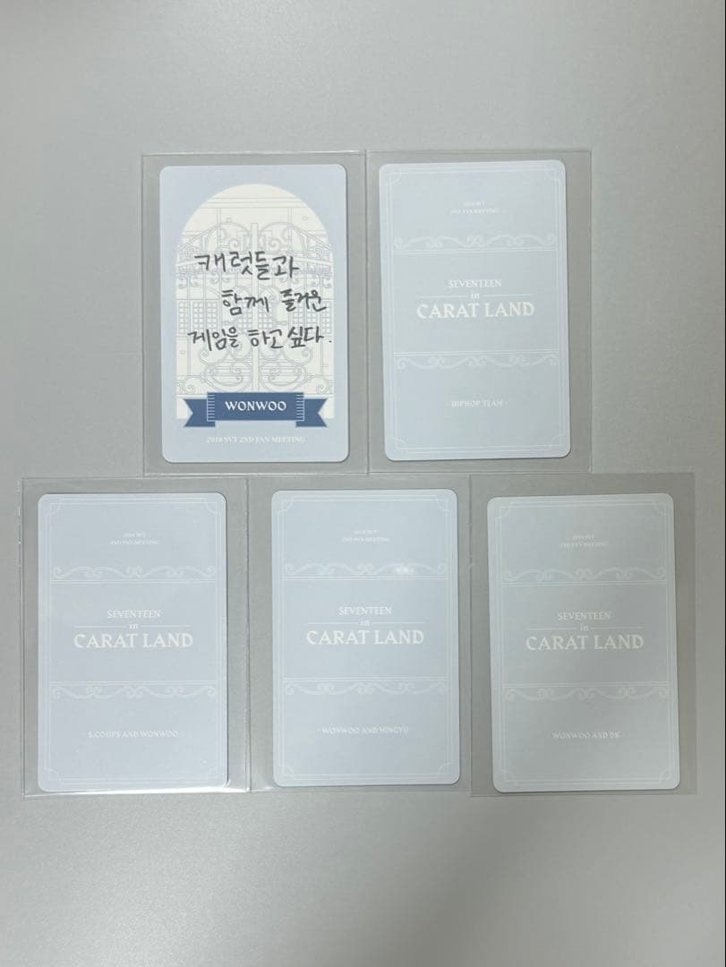1257】SEVENTEEN CARAT LAND 2018 ウォヌ Bset - メルカリ