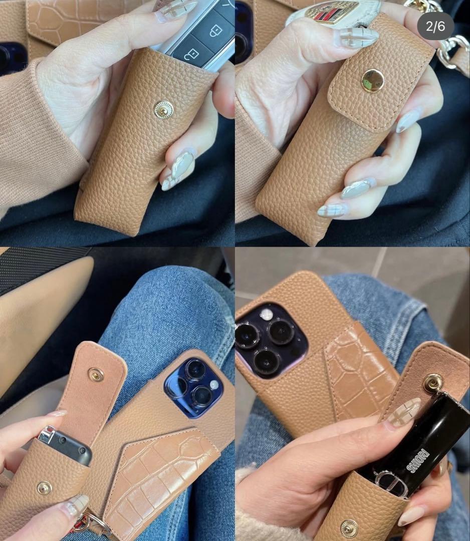 新品　大野詩織　しいちゃん　iPhone　16 Plus マルチ ケース　セット