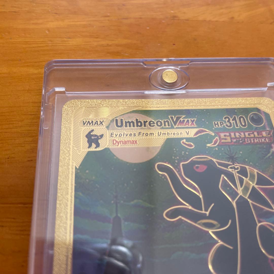ブラッキー VMAX ポケモンカード 英語表記 ゴールド - メルカリ