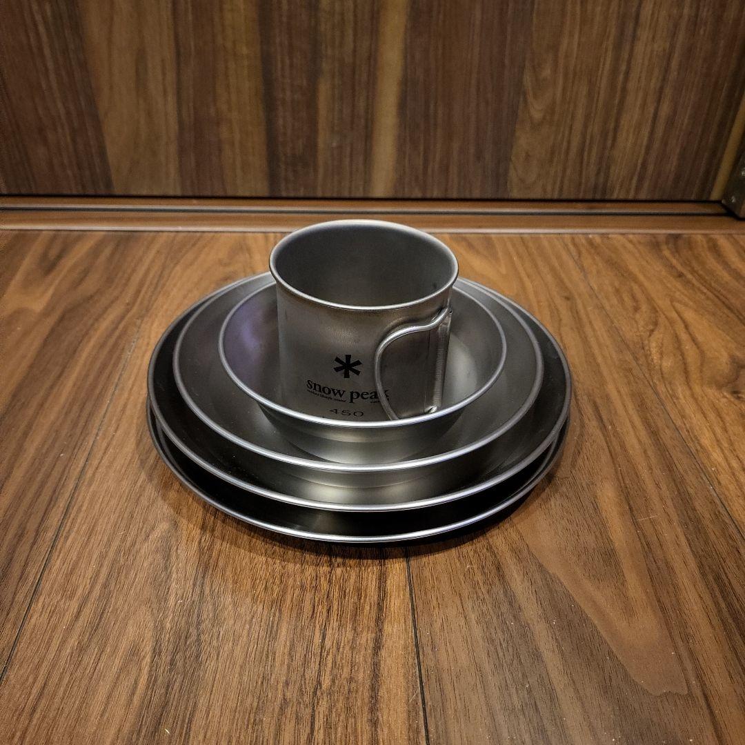 スノーピーク 食器セット チタンマグ付き pd_57575b9a41aac1bb36459a6d677
