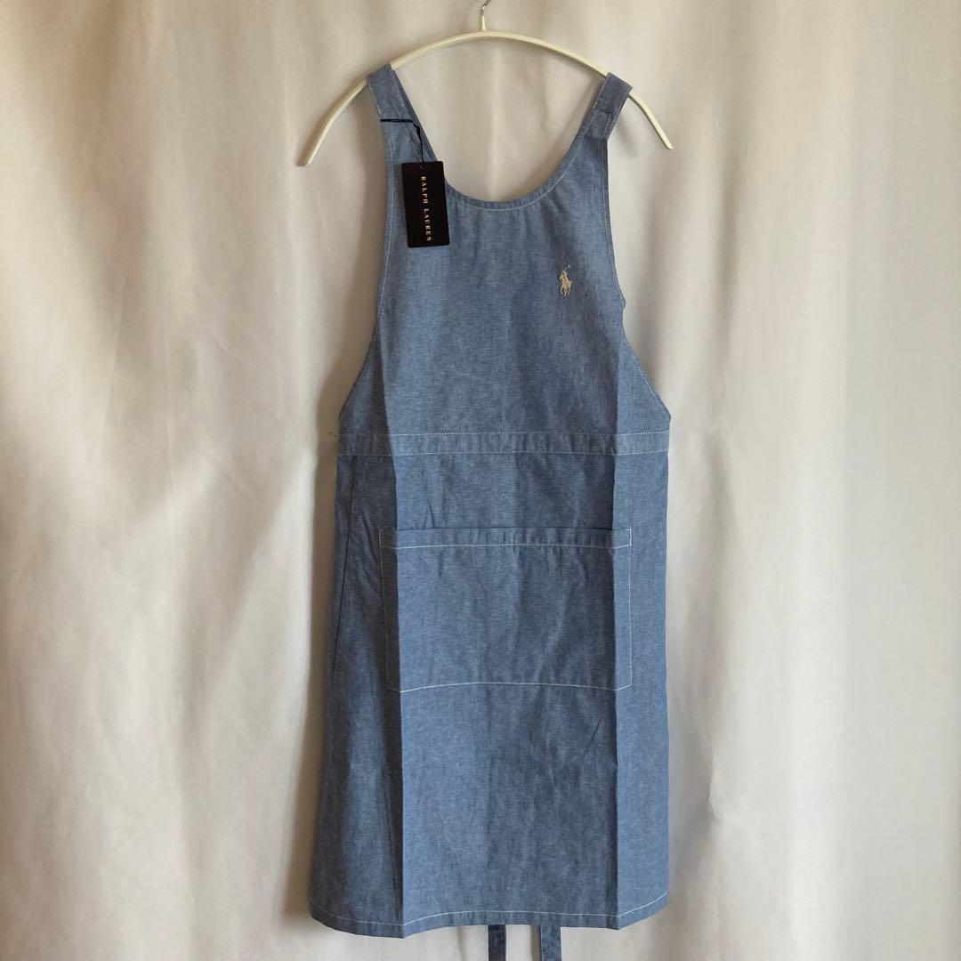 新品タグ⭐️ラルフローレン ユニセックス シャンブレイエプロン