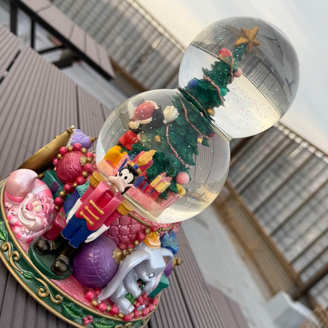 ディズニーミッキーピノキオ白雪姫ダンボアリス スノー グローブ