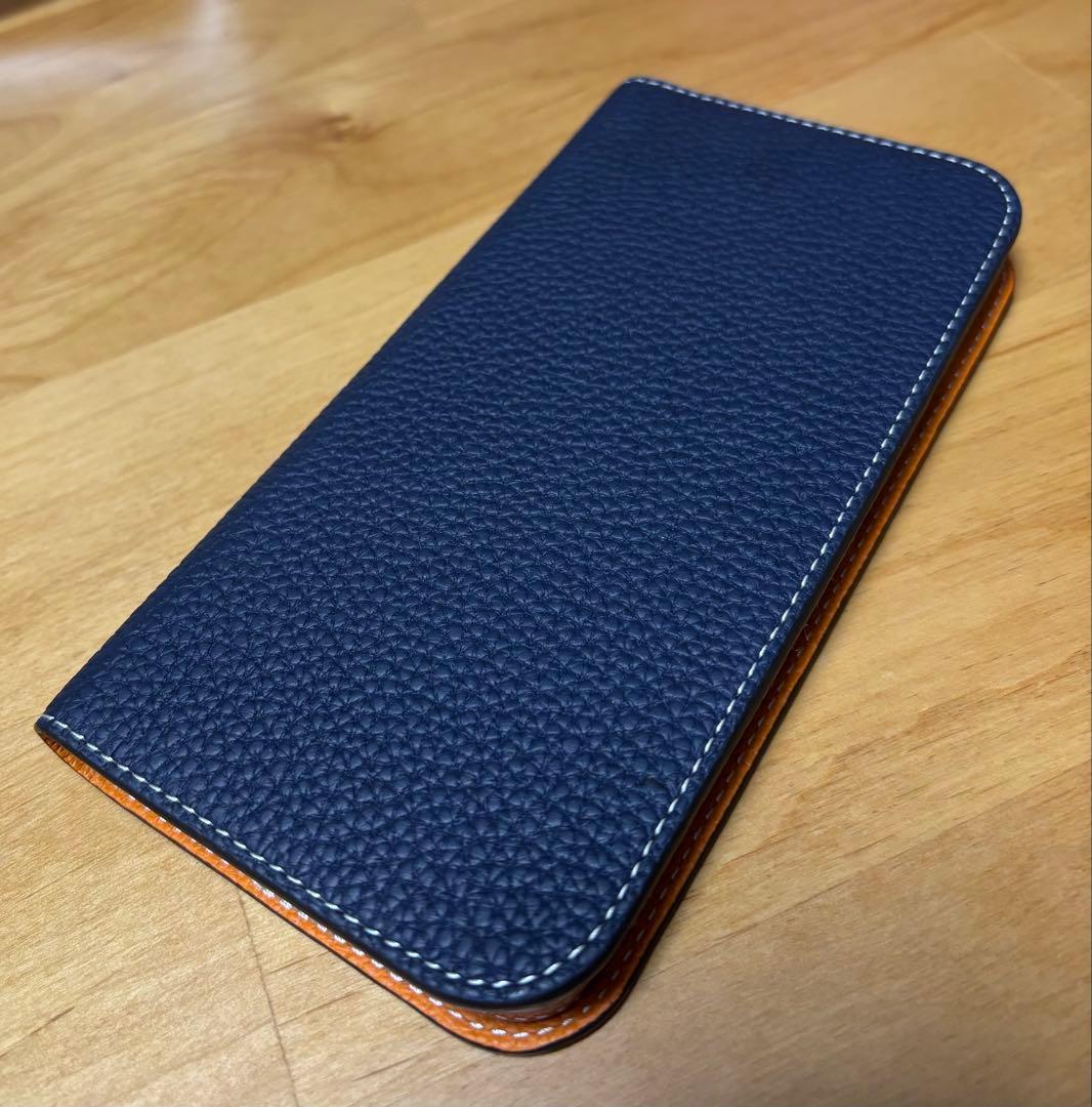 Bonaventura iPhone レザースマホケース iPhone 13) バックカバーケース シュリンクレザー