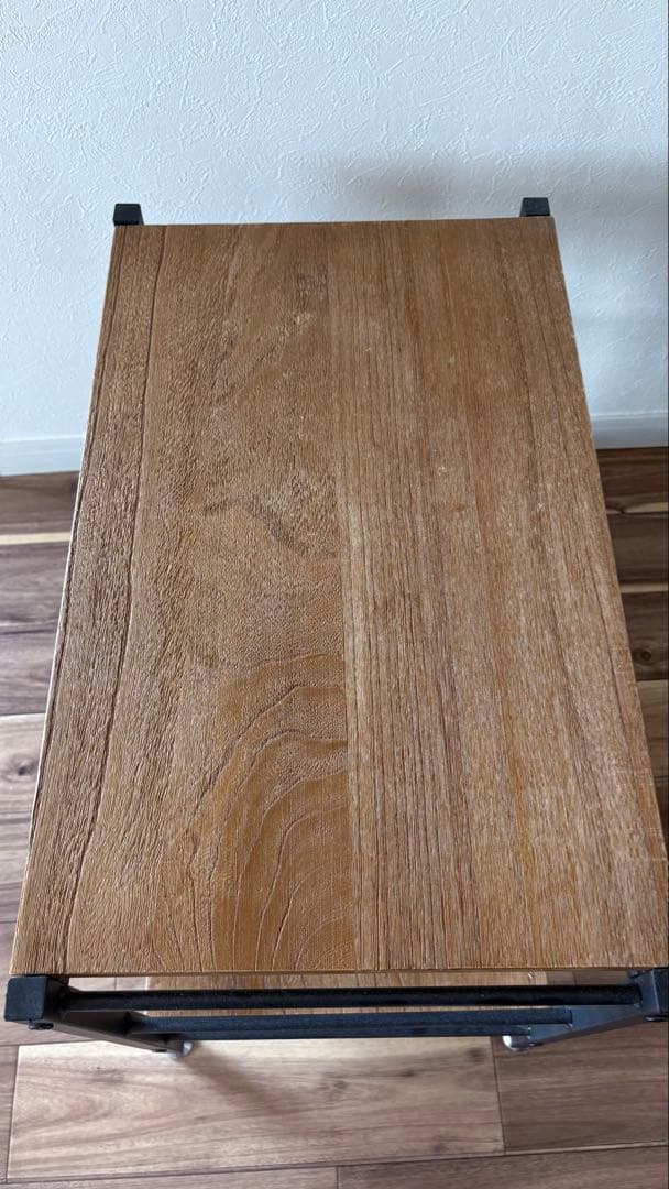 リセノ】ZAGA RACK60（高さ48cm 2段ラック スチールと木材） - メルカリ