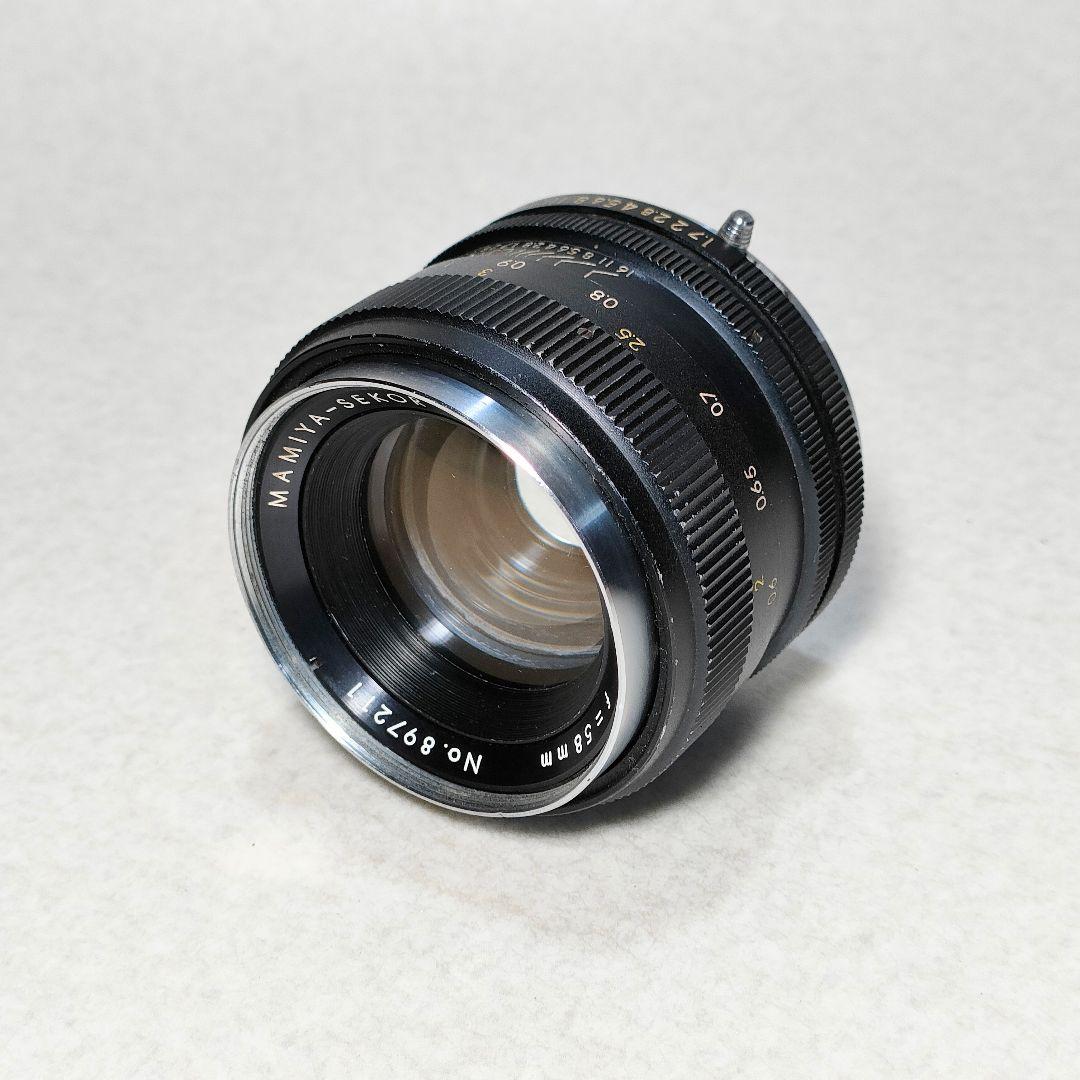 MAMIYA-SEKOR 58mm F1.7 #2998-2 - メルカリ