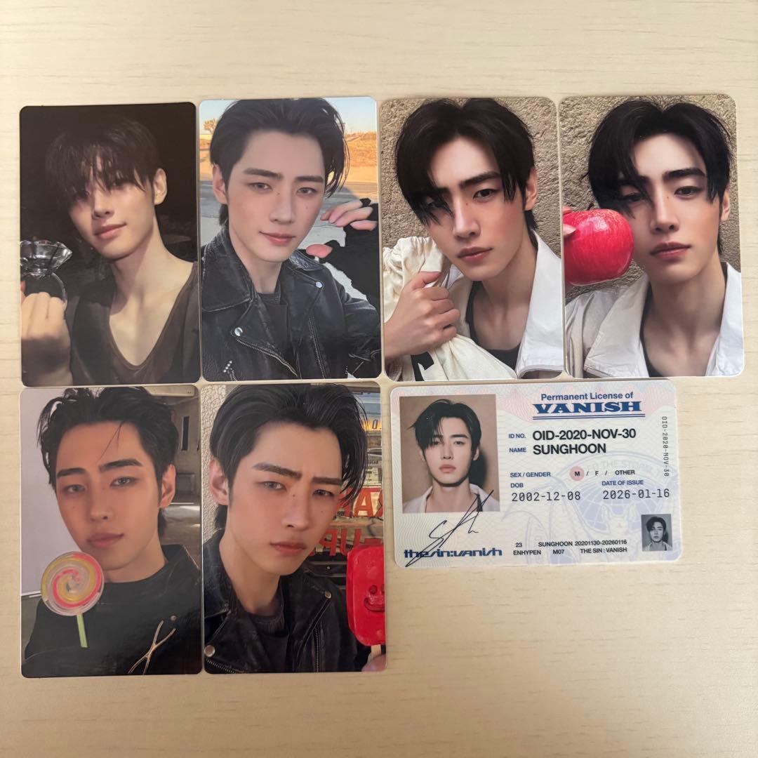 ENHYPEN ソンフン THE SIN : VANISH トレカ - メルカリ