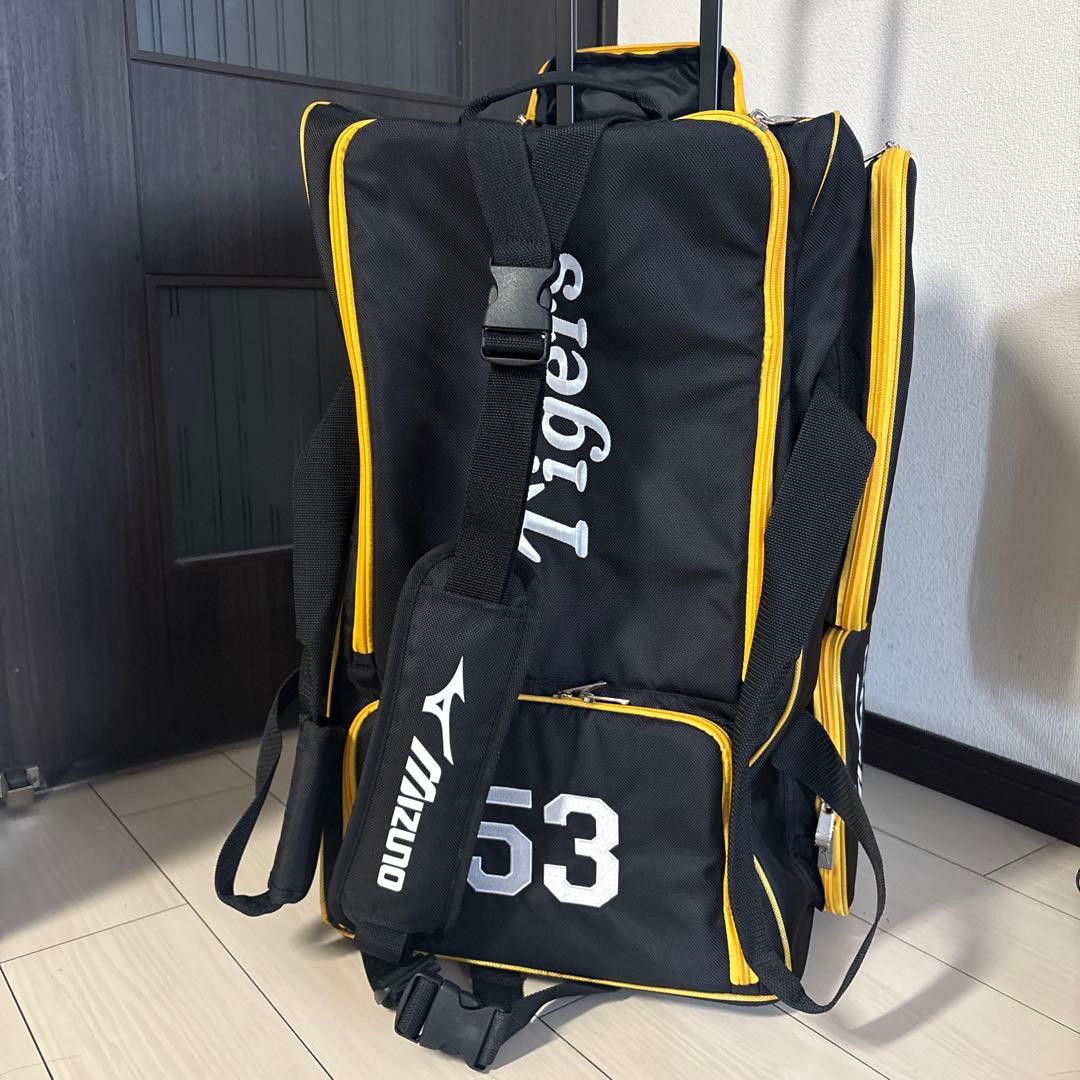 阪神タイガース 53番 キャリーバッグ ダイヤモンドプラス - メルカリ