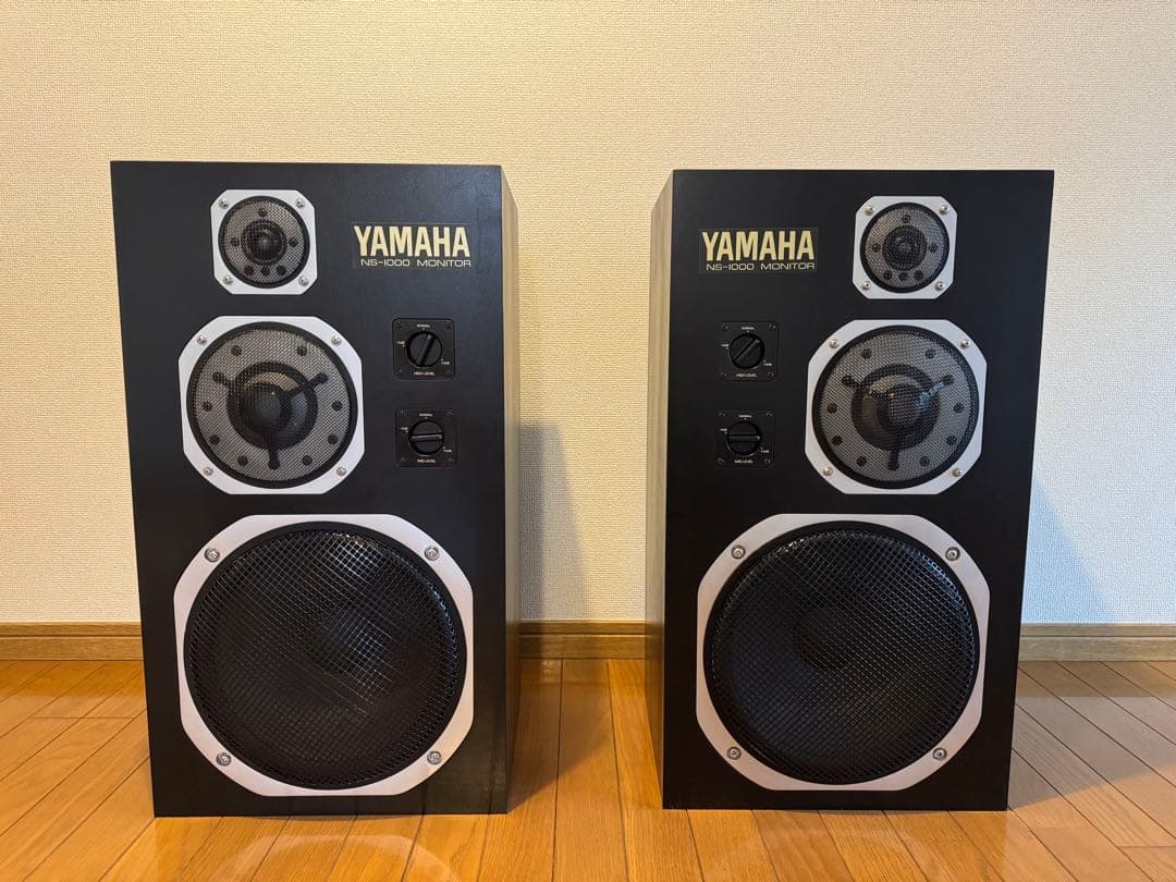最上 NS-1000M メンテナンス済　左右同番 YAMAHA モニタースピーカー NS-1000Mの修理 −その13− - TomのブログⅡ