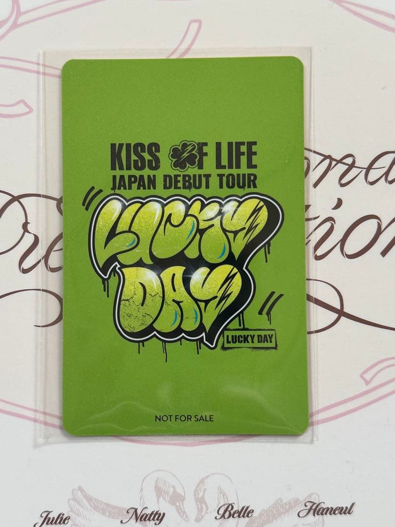 KISS OF LIFE ジュリー S賞直筆サイン入りトレカ - メルカリ