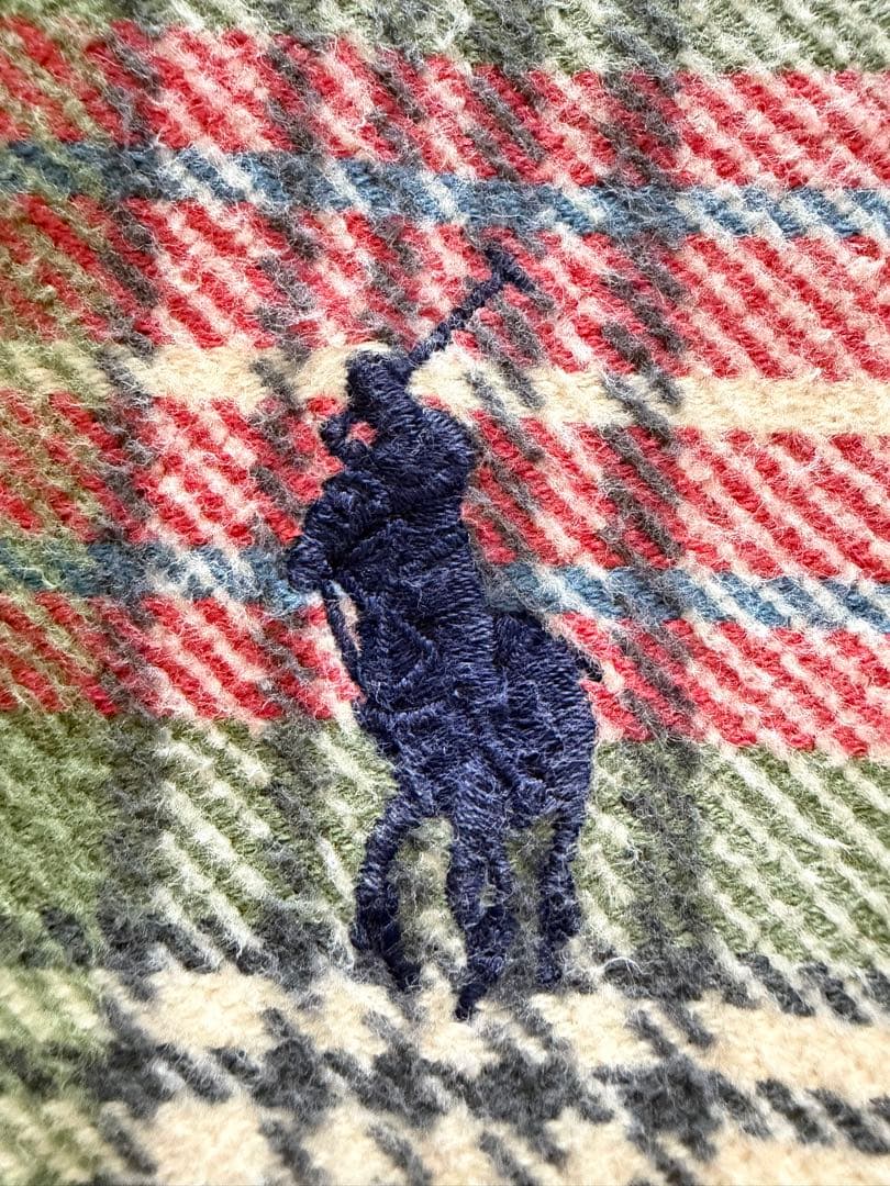 Ralph Lauren タータンチェックブランケット - メルカリ