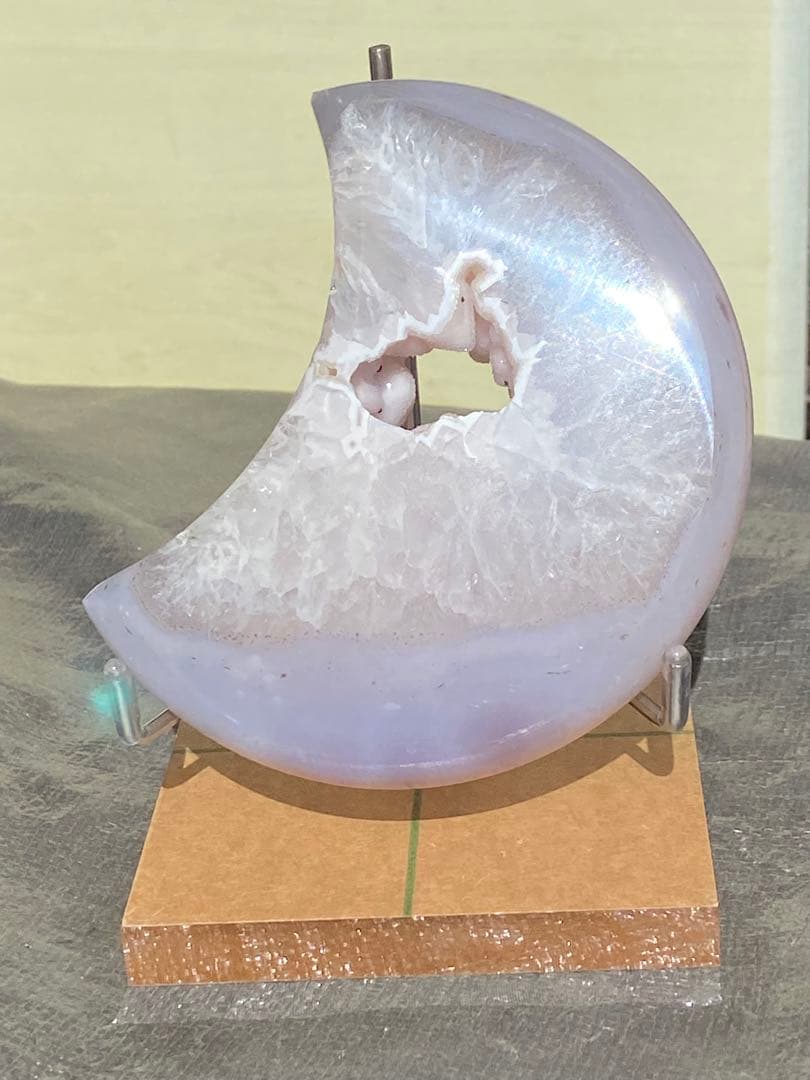 健康・長寿・子宝】 瑪瑙⭐️月⭐️白シュガー⭐️トルマリン共生